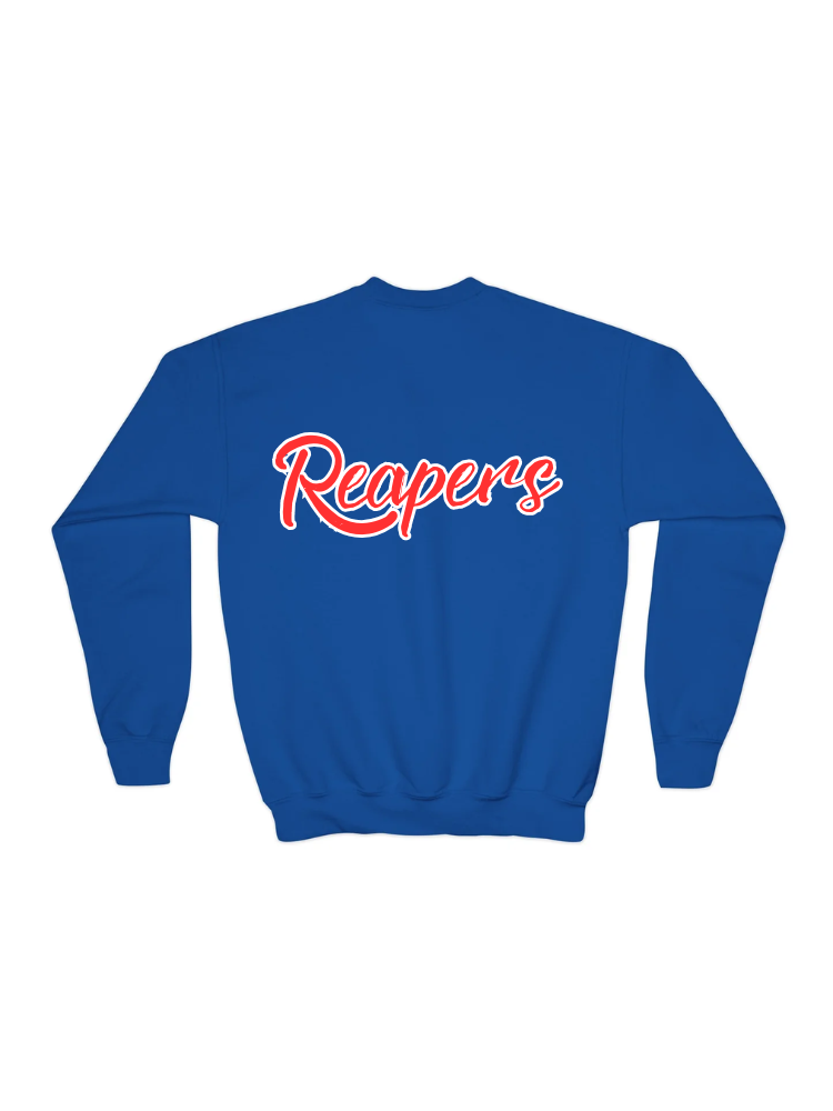 FIVE TOOL GEAR ELITE WOMENS COTTON CREW NECK SWEATSHIRT - REAPERS