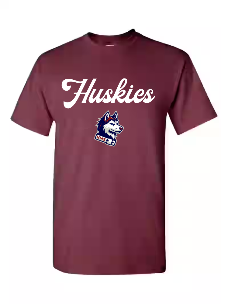 FIVE TOOL GEAR ELITE COTTON MAROON TEE - HUSKIES