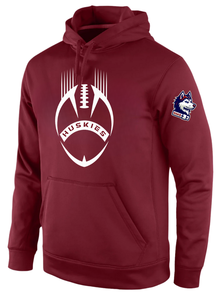 FIVE TOOL GEAR ELITE HOODIE - HMS FOOTBALL