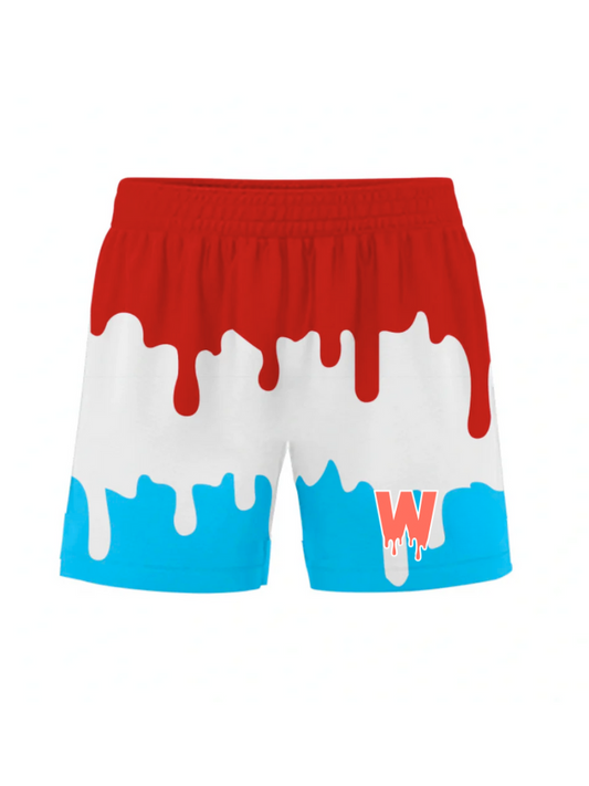 BACKWARDS K PERFORMANCE SHORTS - WARHAWKS