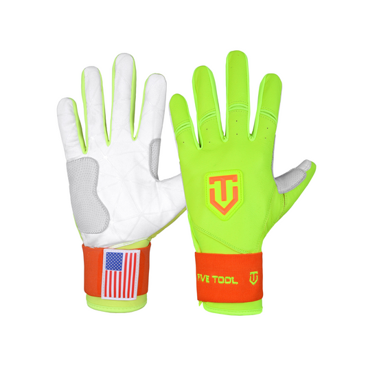 LIMITED EDITION: FIVE TOOL GEAR ELITE BATTING GLOVES - SLIMERS