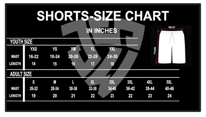 BACKWARDS K PERFORMANCE SHORTS - HUSKIES