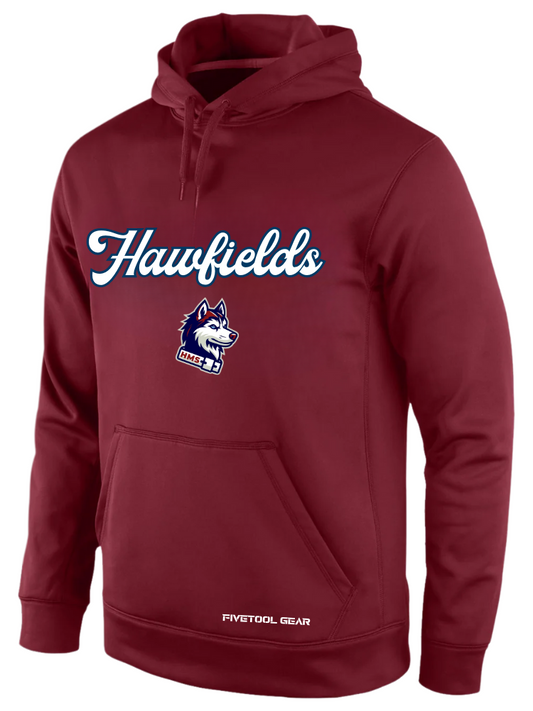 FIVE TOOL GEAR ELITE HOODIE  -  HAWFIELDS MAROON