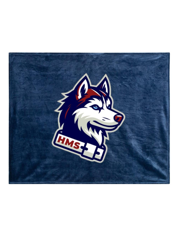 HAWFIELDS HUSKIES BLANKET