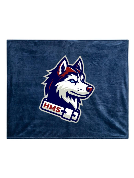 HAWFIELDS HUSKIES BLANKET