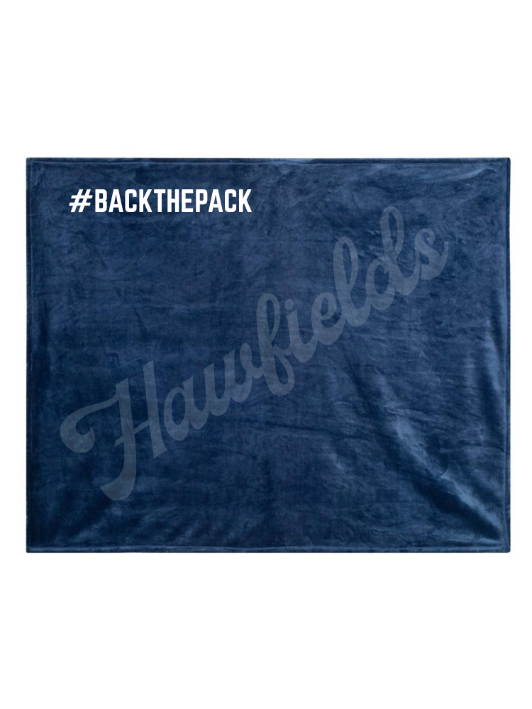 HAWFIELDS HUSKIES BLANKET