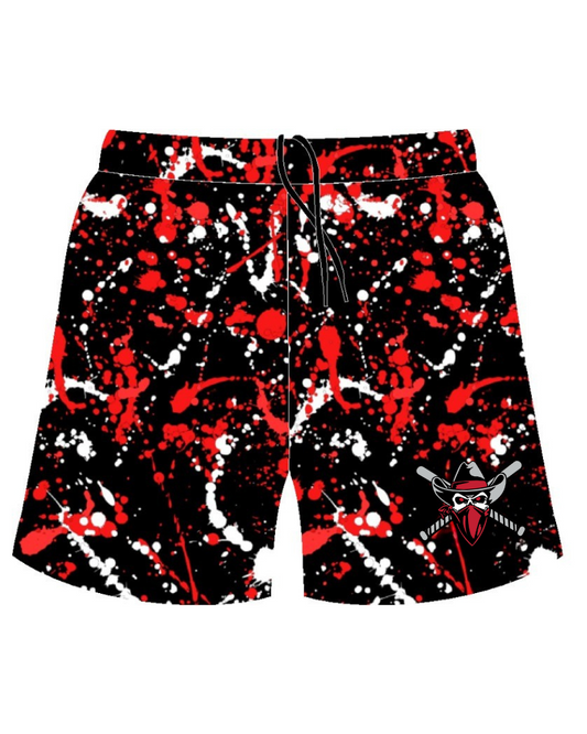 BACKWARDS K YOUTH PERFORMANCE SHORTS - OUTLAWS