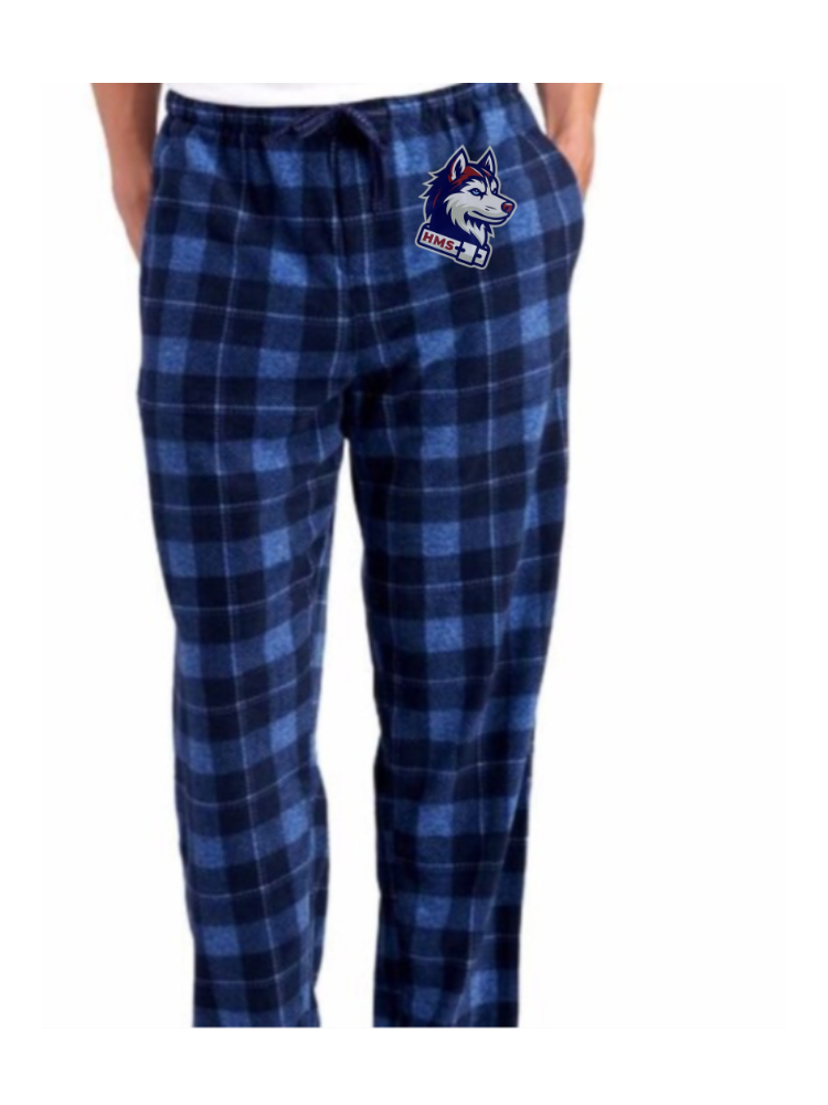 FIVE TOOL GEAR PLAID PAJAMA PANTS - HUSKIES